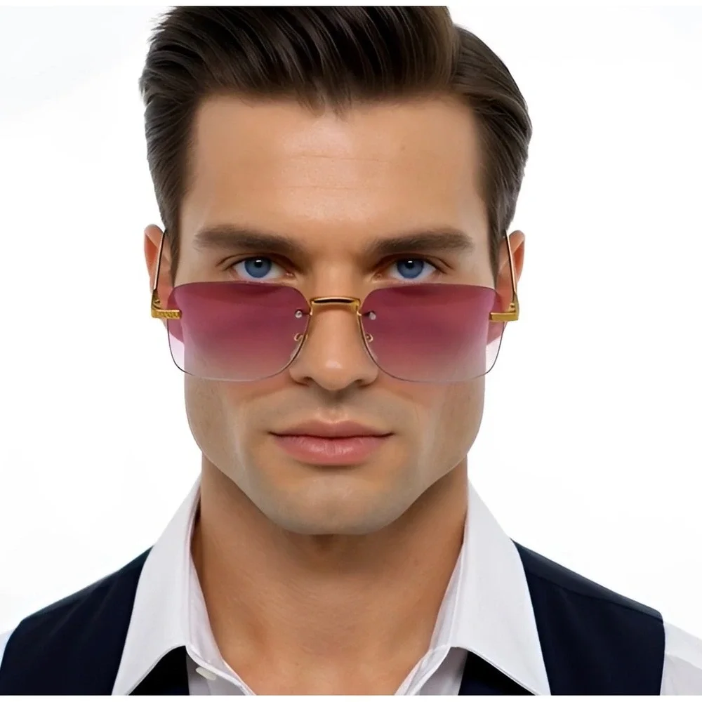 N/A rimless rectangular